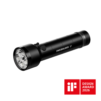 Zweibrüder ZB8T 4000 lumen rechargeable LED torch